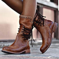 Lexi | Women's Casual Orthopedic Low Block Heel Boots