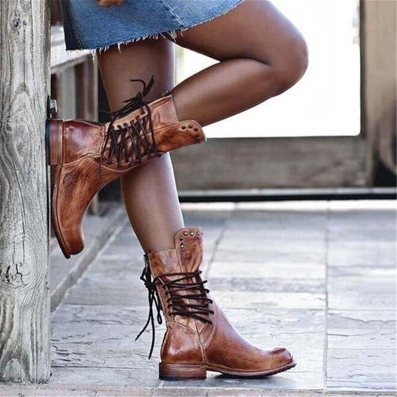 Lexi | Women's Casual Orthopedic Low Block Heel Boots
