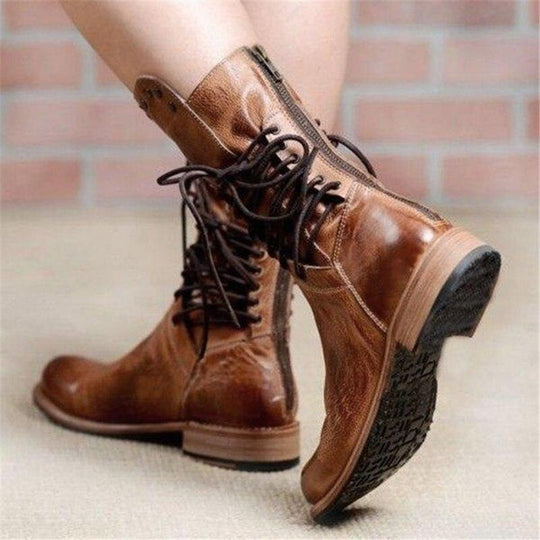Lexi | Women's Casual Orthopedic Low Block Heel Boots