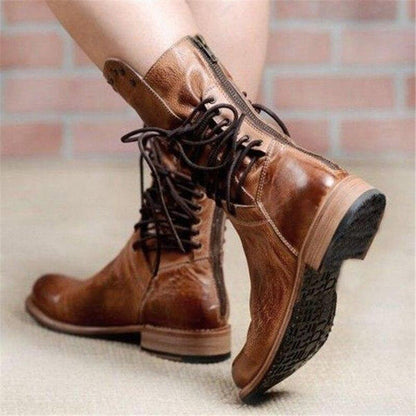Lexi | Women's Casual Orthopedic Low Block Heel Boots