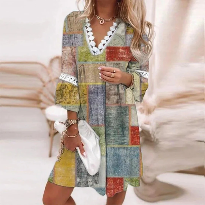 Rhea | Women's Summer Boho Midi Dress
