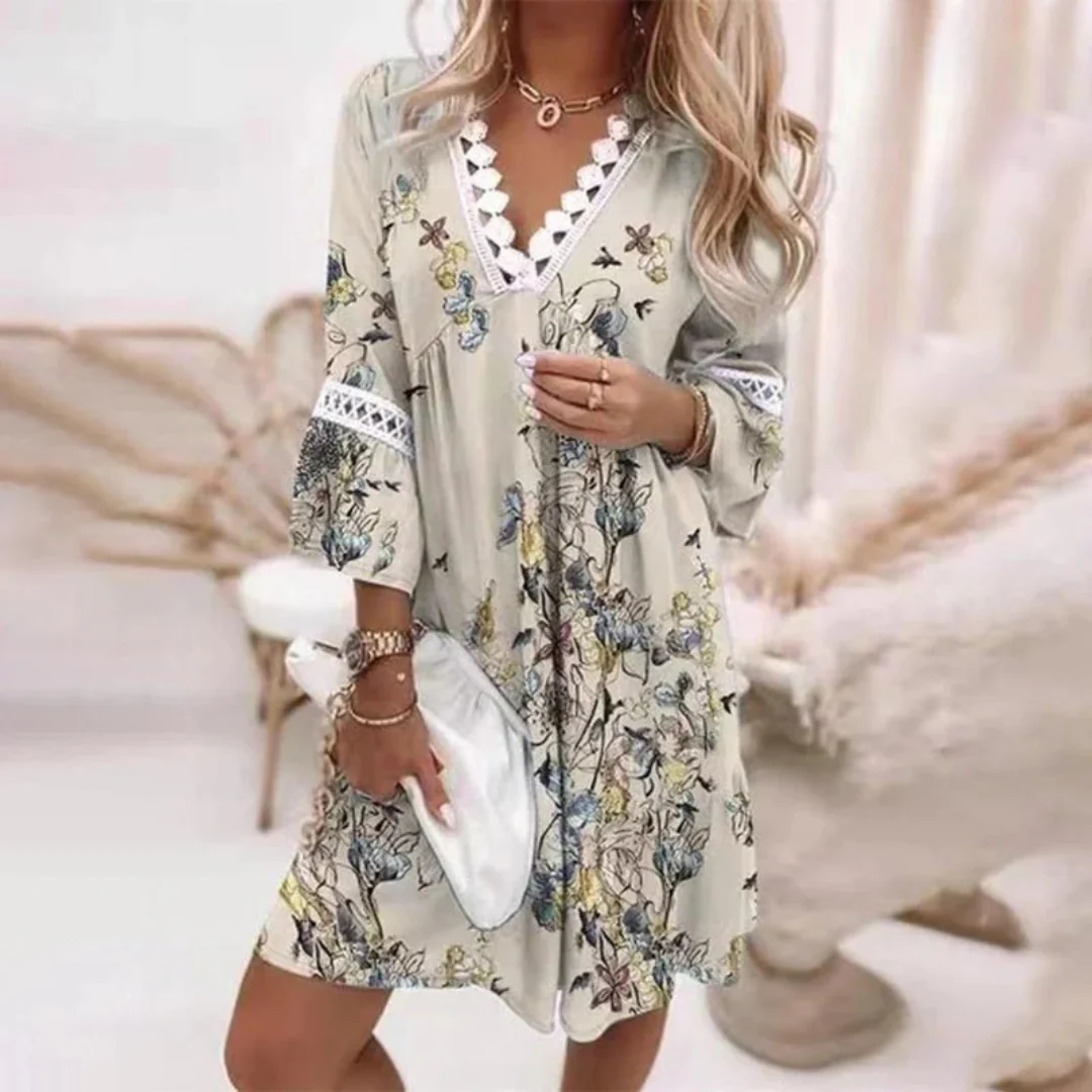 Rhea | Women's Summer Boho Midi Dress