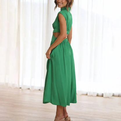 Elina | Women's Summer Waist Cut Wedding Guest Dress