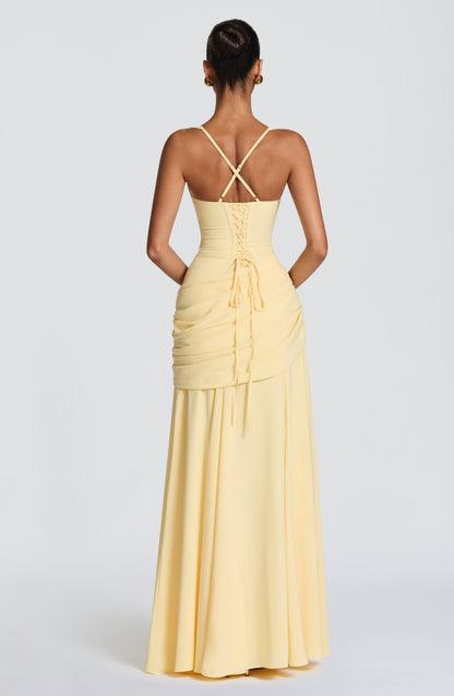 Alison | Women's Elegant Maxi Wedding Guest Dress