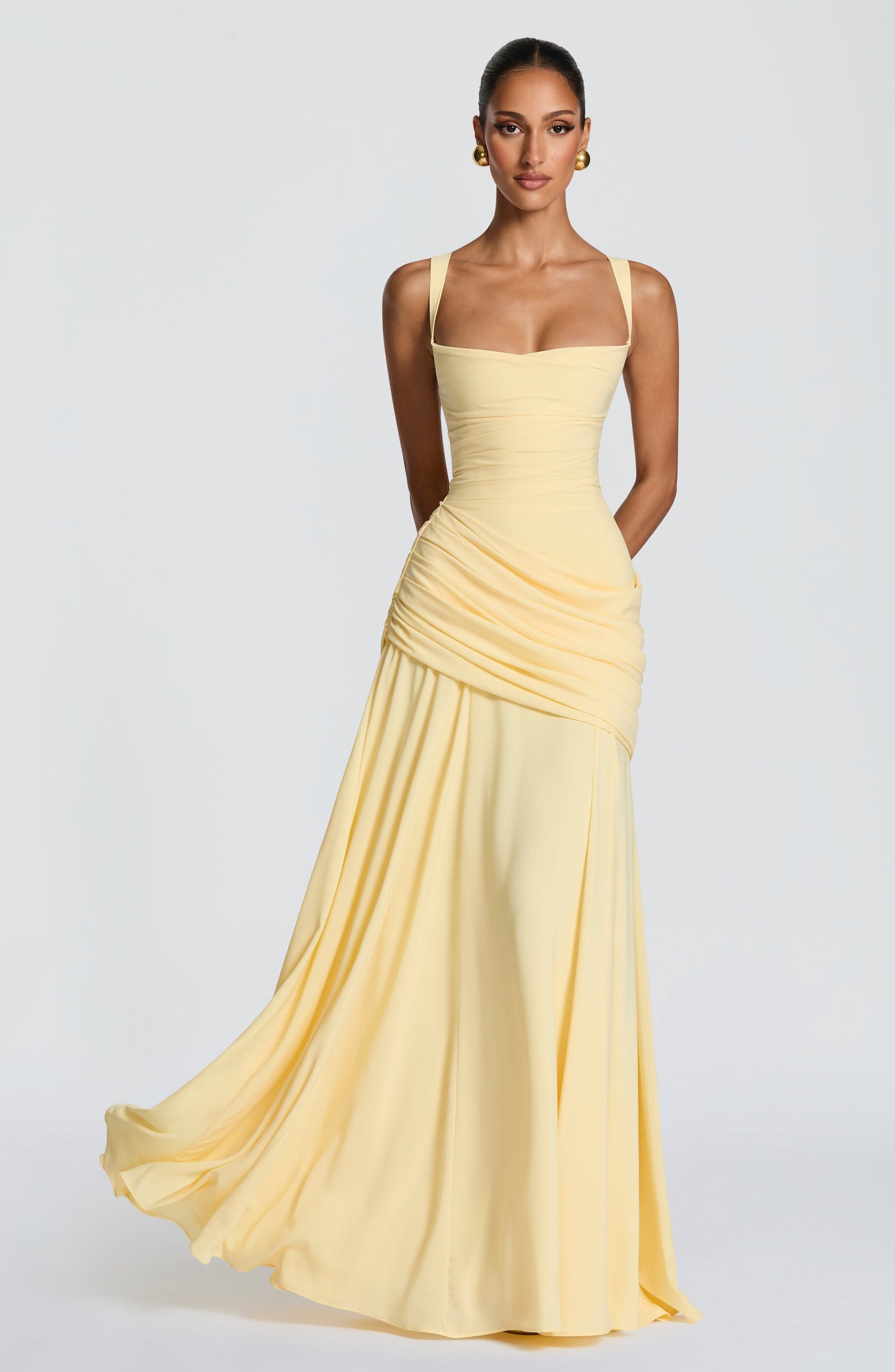 Alison | Women's Elegant Maxi Wedding Guest Dress