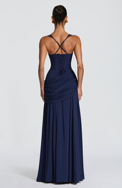 Alison | Women's Elegant Maxi Wedding Guest Dress
