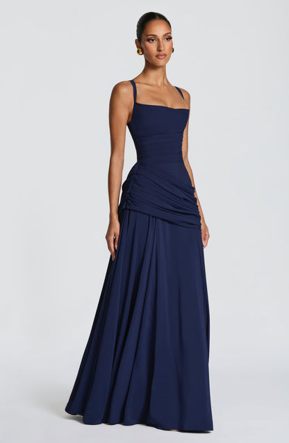 Alison | Women's Elegant Maxi Wedding Guest Dress
