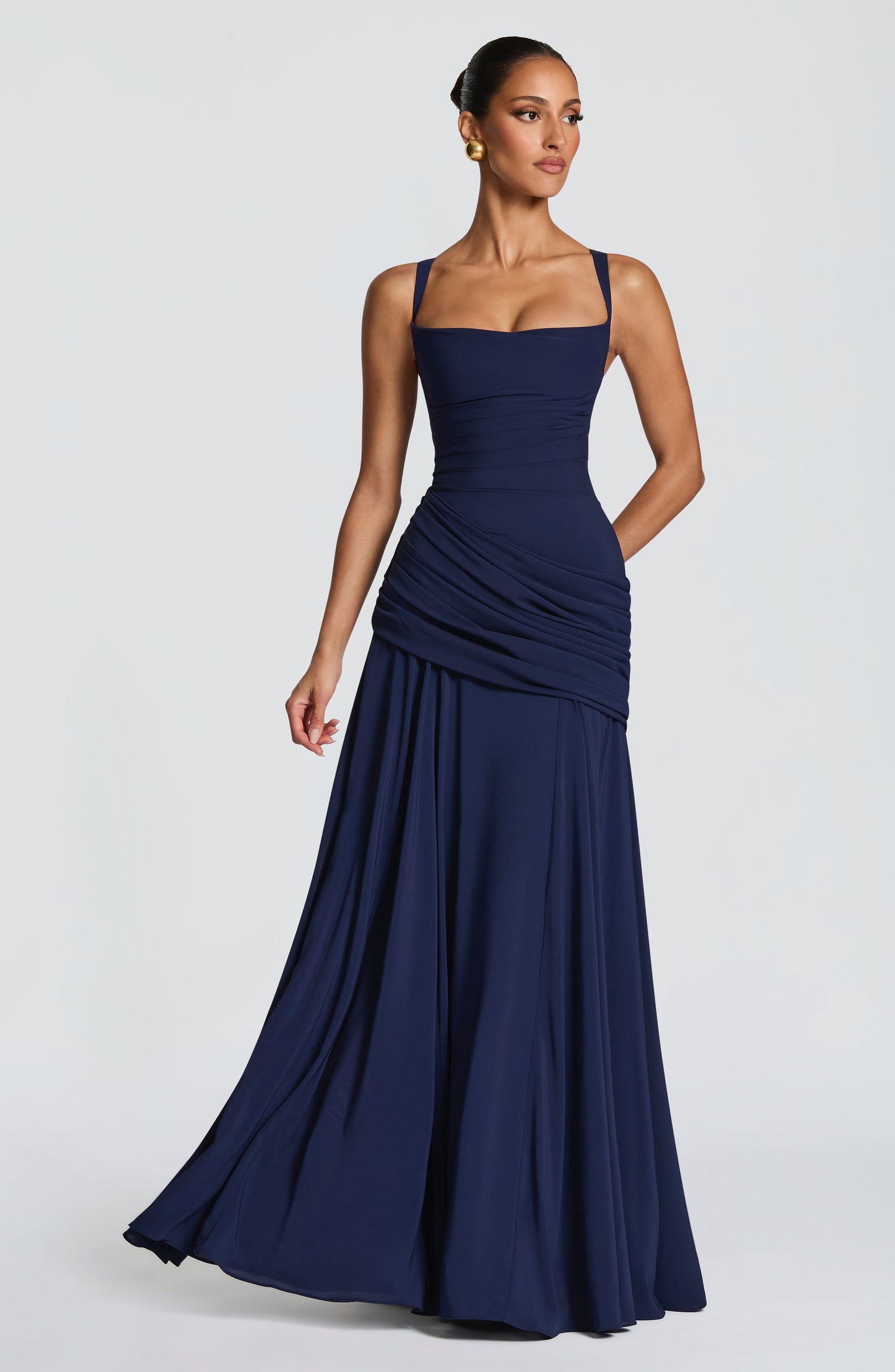 Alison | Women's Elegant Maxi Wedding Guest Dress