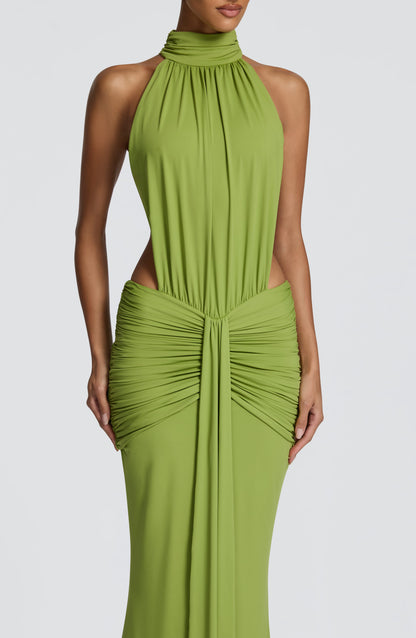Hannah | Women's Halterneck Maxi Summer Dress