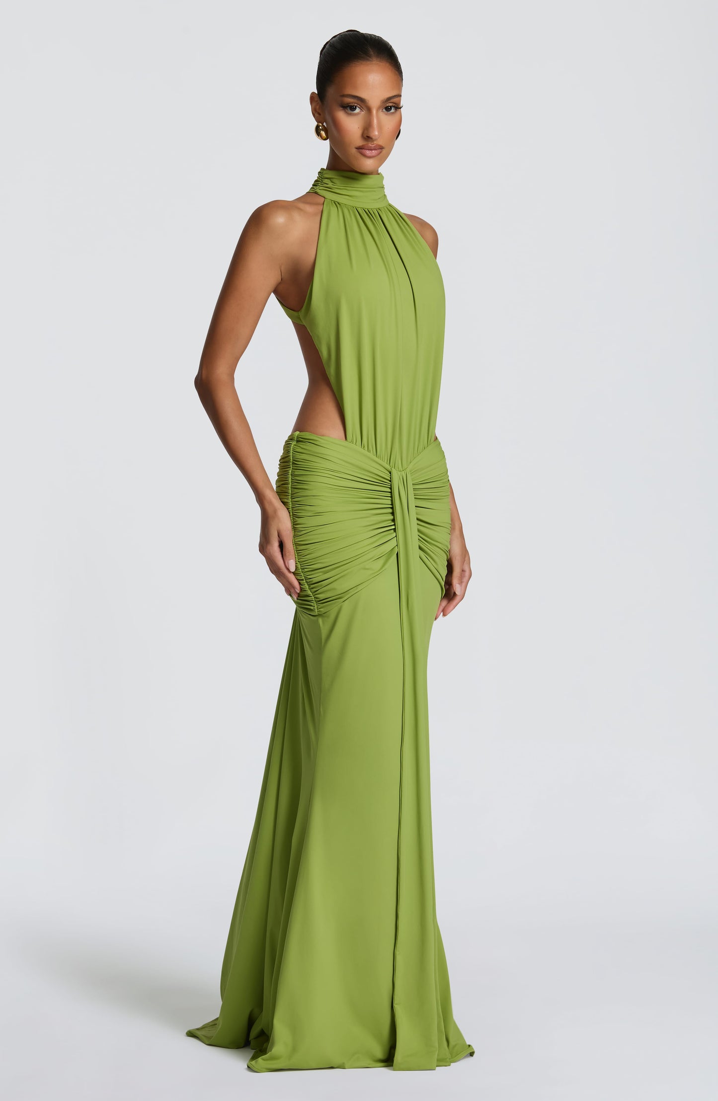 Hannah | Women's Halterneck Maxi Summer Dress