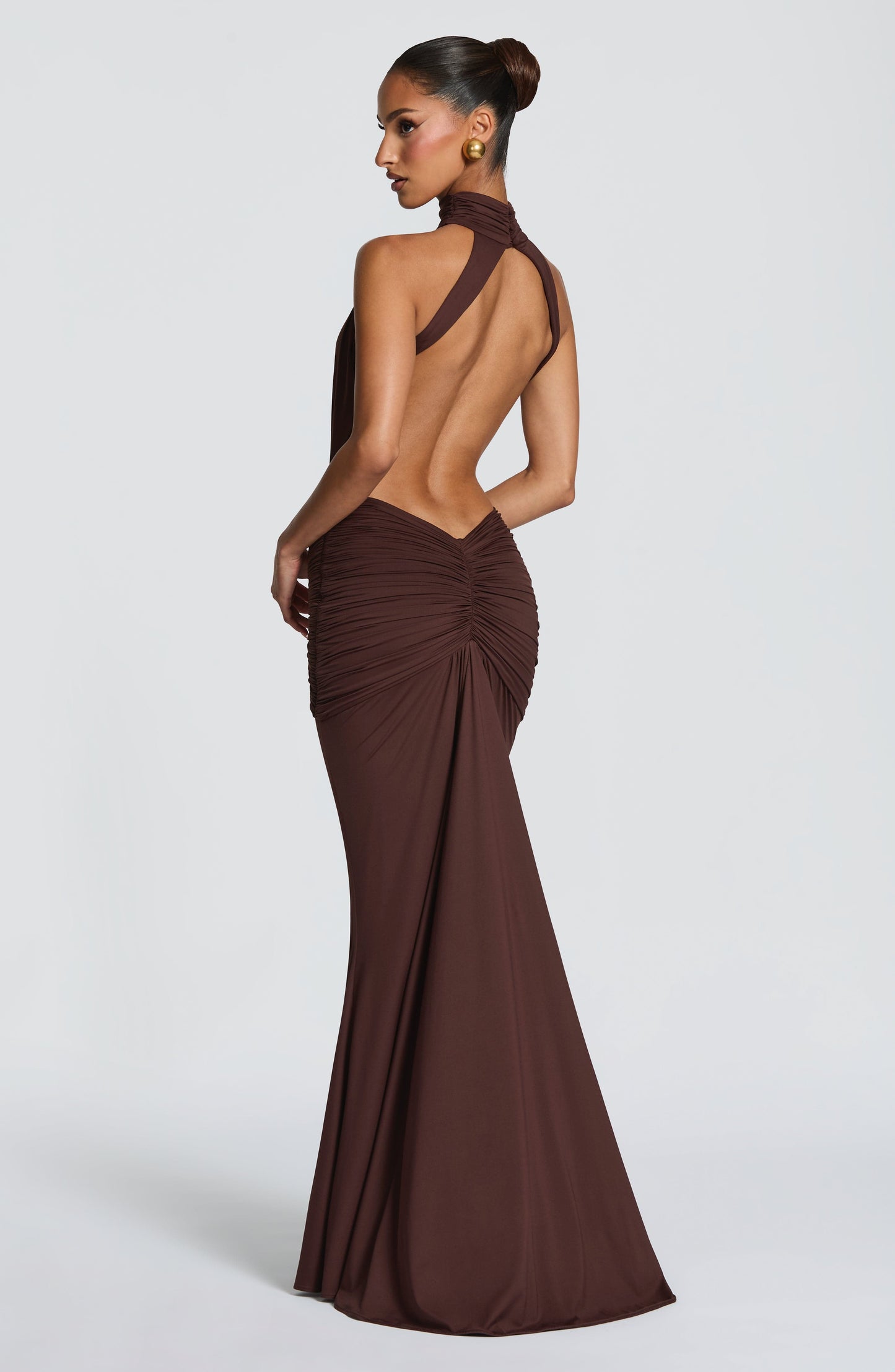 Hannah | Women's Halterneck Maxi Summer Dress