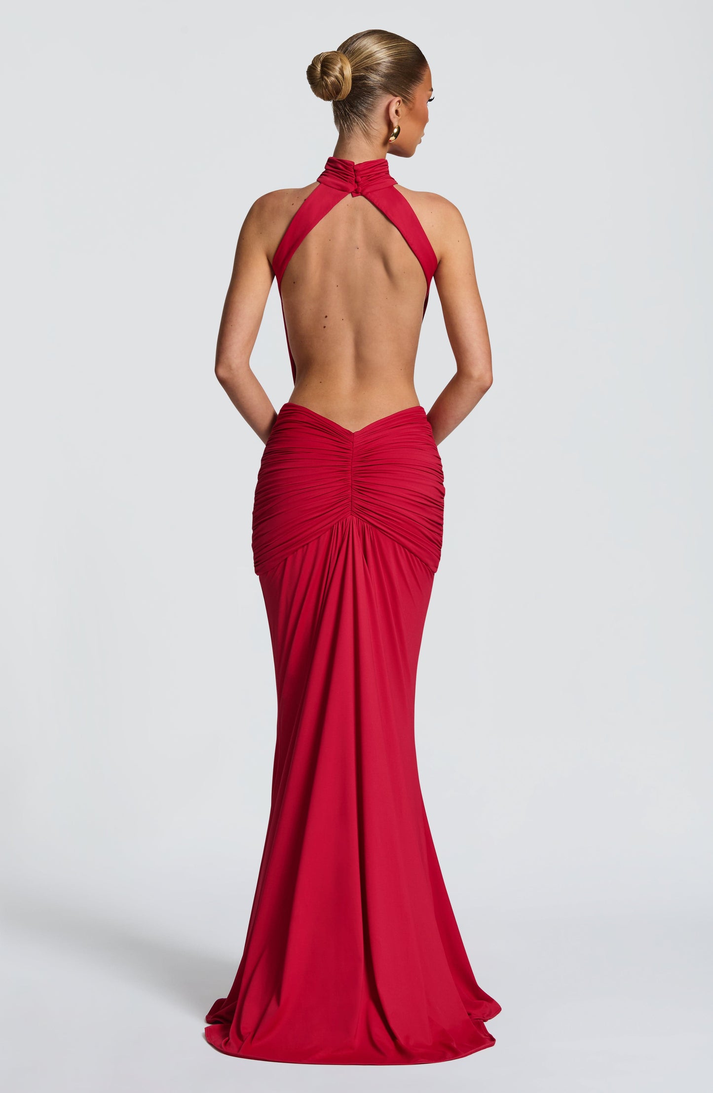 Hannah | Women's Halterneck Maxi Summer Dress