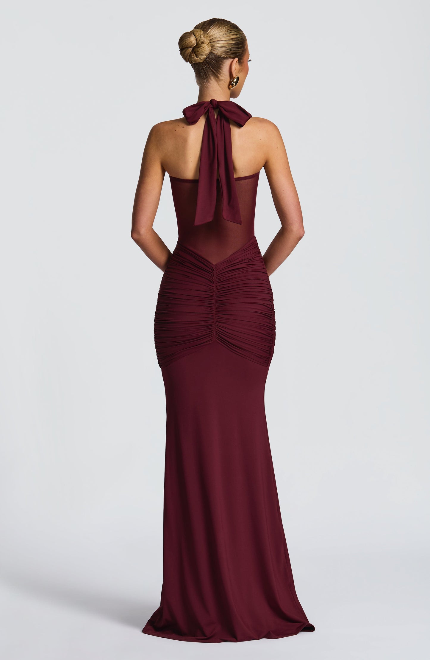Cordelia | Women's Evening Halter Neck Maxi Dress
